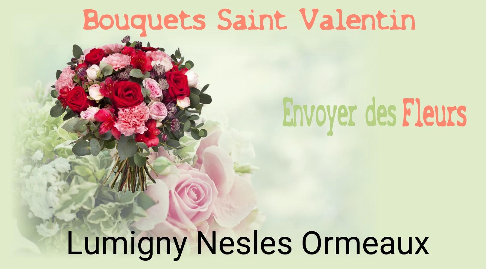 Roses de Saint-Valentin livrées à Lumigny-Nesles-Ormeaux